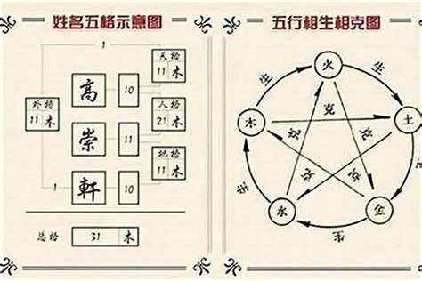 姓名的五行|名字分析